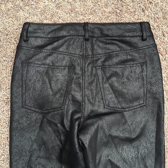 Frye and Co Faux Leather Pants, size 10. New without tags. - Picture 3 of 5